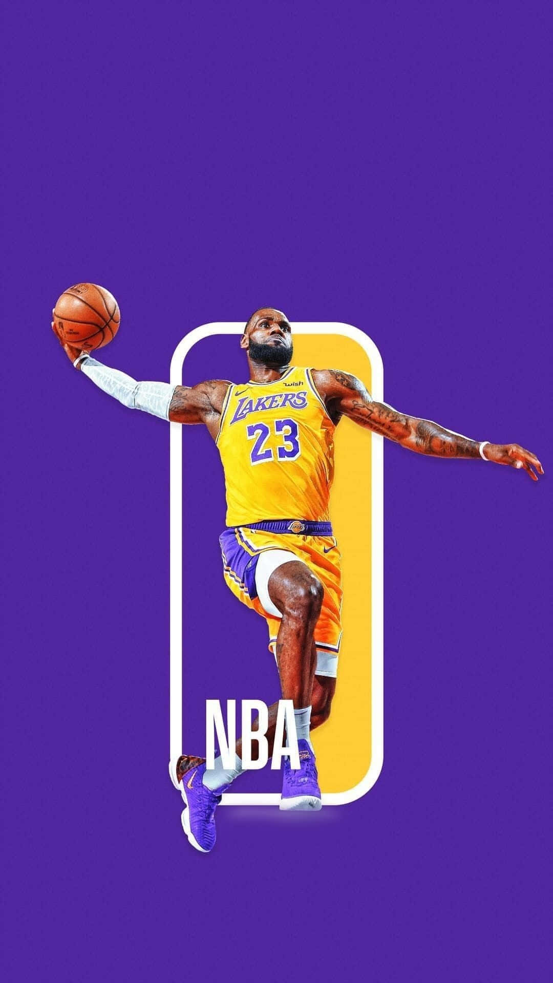 1080x1920 Download Lebron James iPhone NBA Lakers Wallpaper, Phone