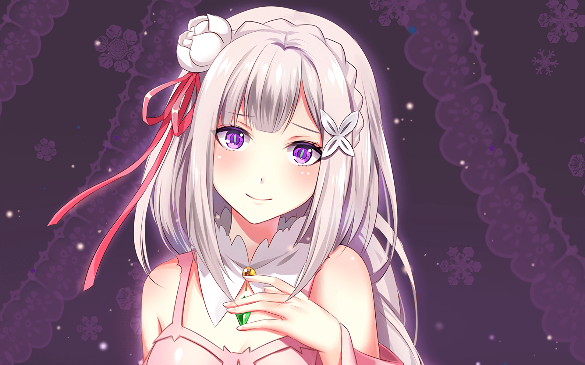 1920x1200 Emilia (Re:ZERO) HD Wallpaper, Desktop