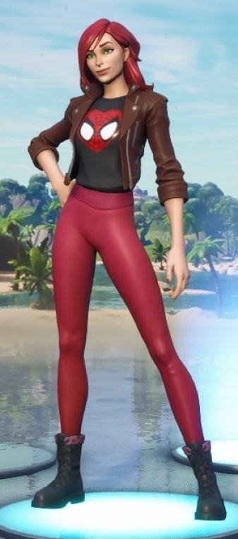 340x770 Mary Jane Fortnite wallpaper, Phone