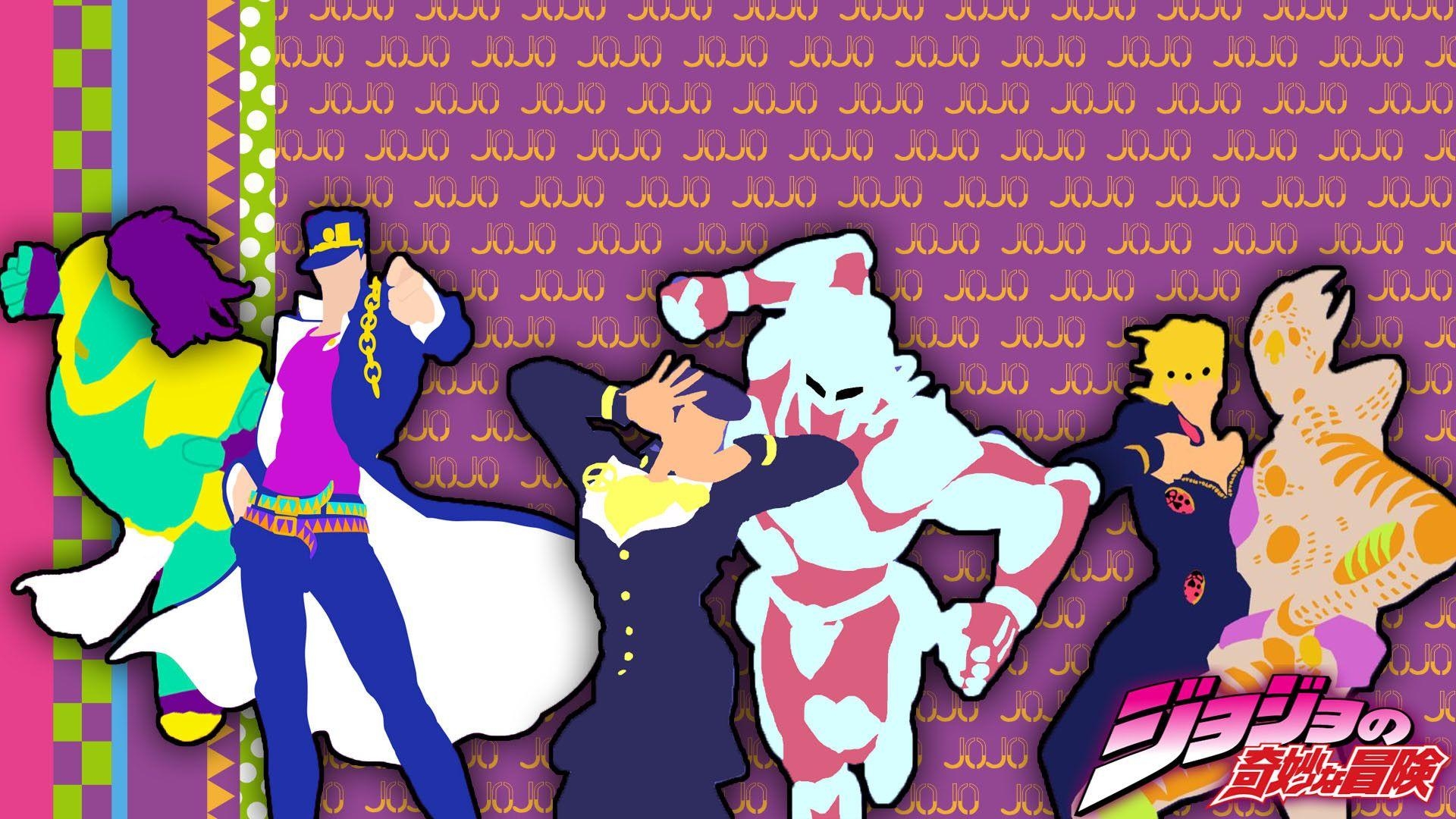 1920x1080 Jojo's bizarre adventure minimalist wallpaper, Mat, Desktop