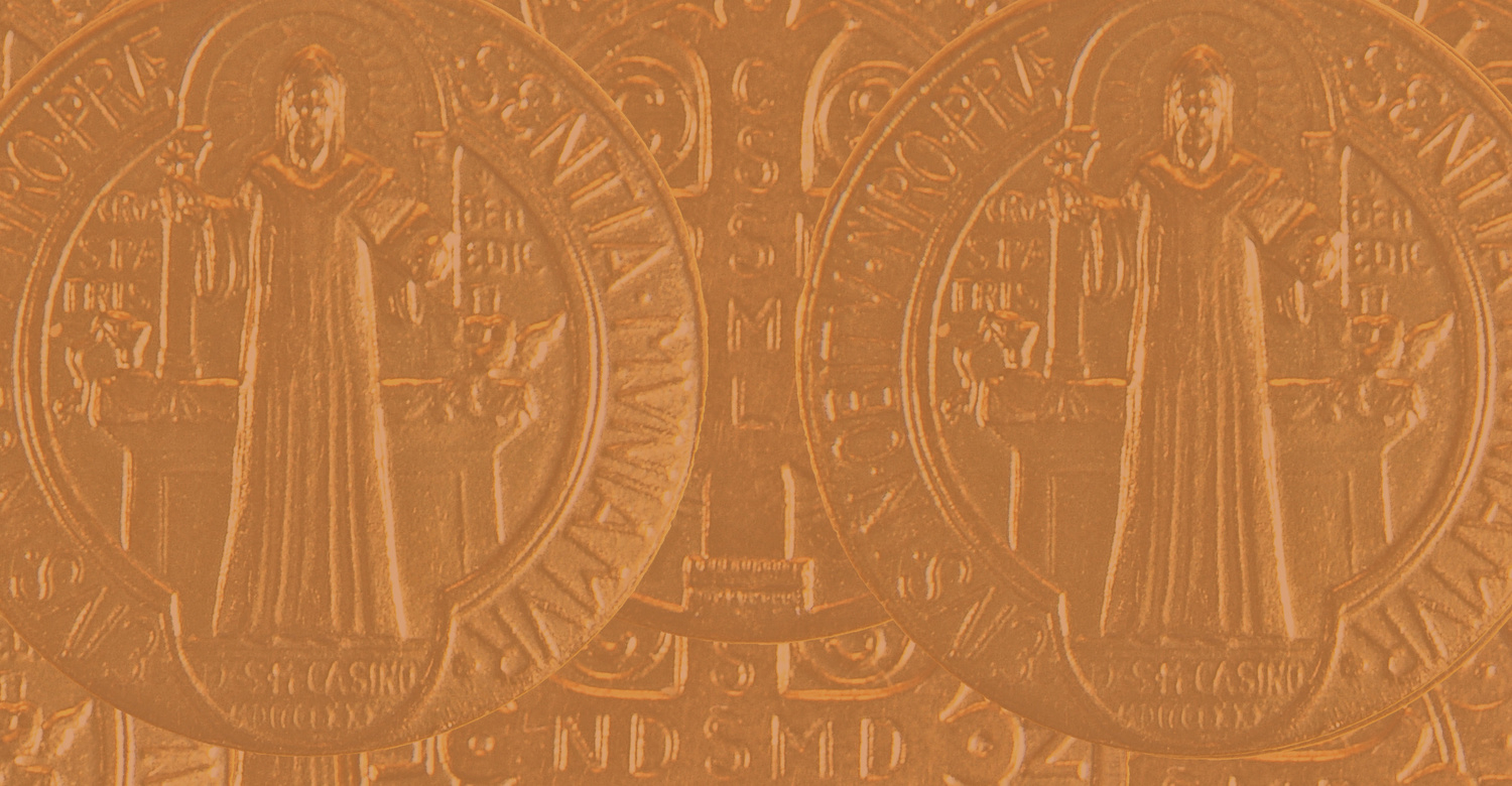 1500x780 Saint Benedict Medals, Desktop