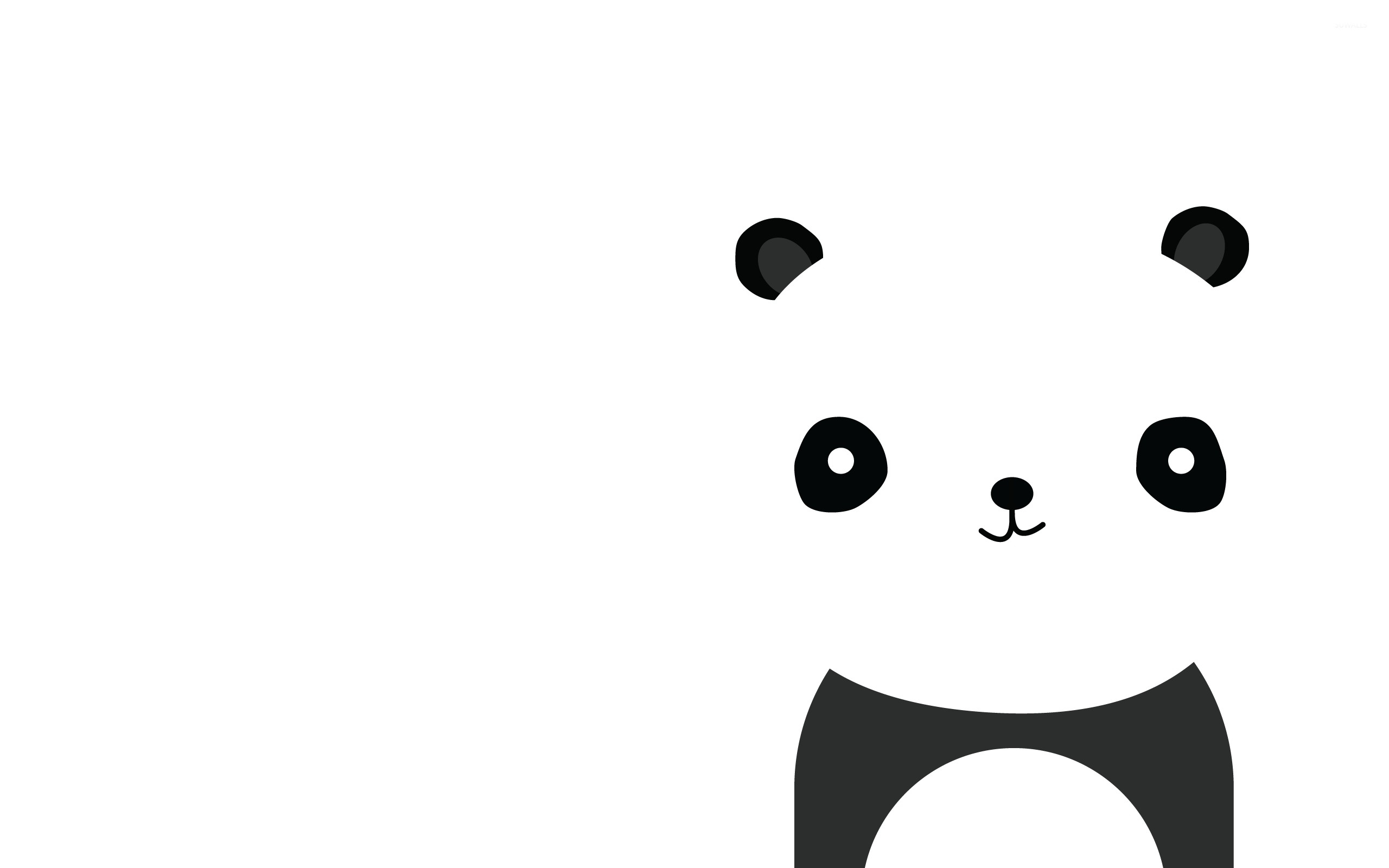 2560x1600 Cute Panda Background, Desktop