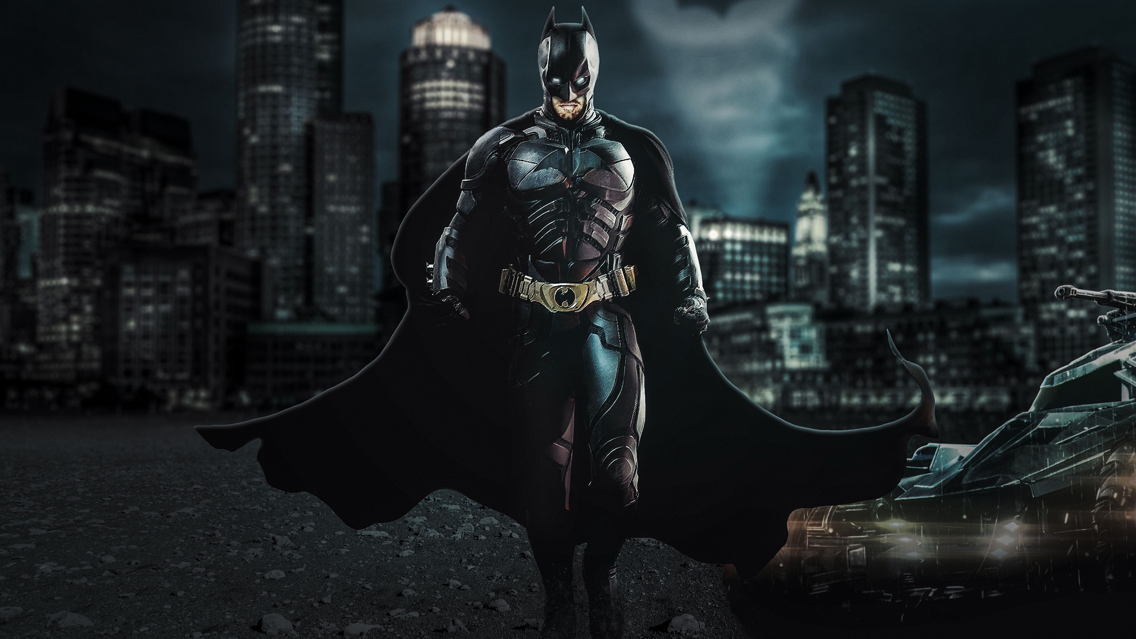 3840x2160 Wallpaper Ultra HD 4k Resolution Ultra HD Wallpaper Batman, Desktop