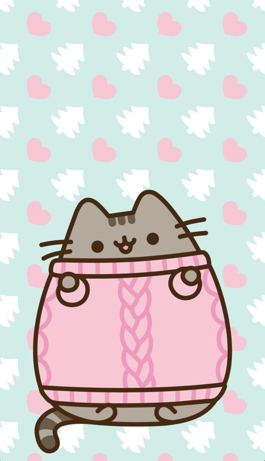 1130x1960 pusheen winter wallpaper!!. Pusheen cute, Pusheen, Phone