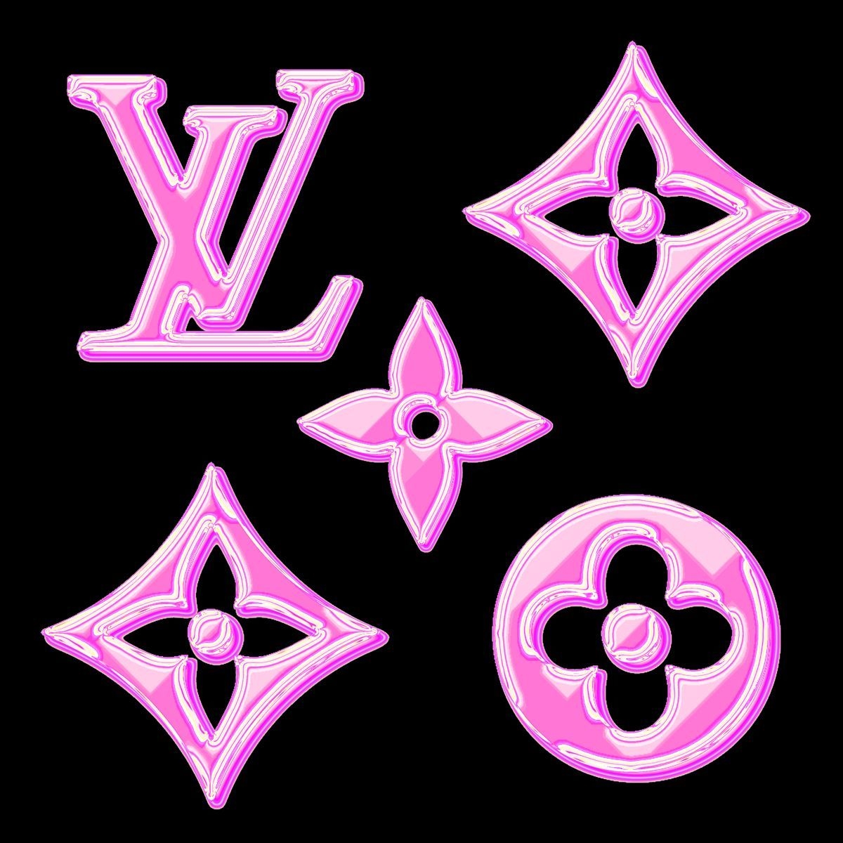 1200x1200 Louis Vuitton Logo Wallpaper. Louis vuitton pink, Art logo, Wallpaper, Phone