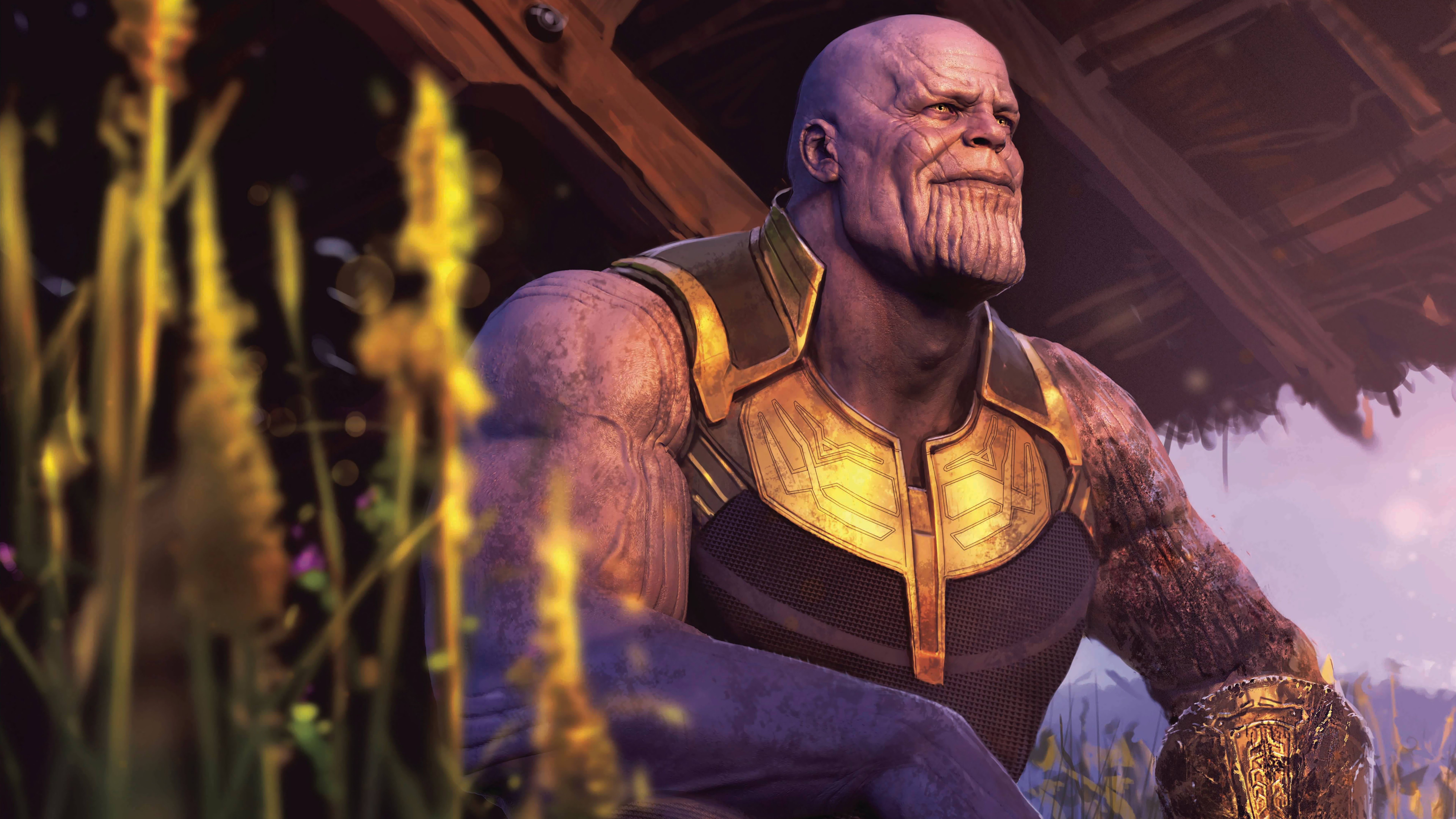 7680x4320 Avengers: Endgame Thanos 8K Wallpaper, Desktop