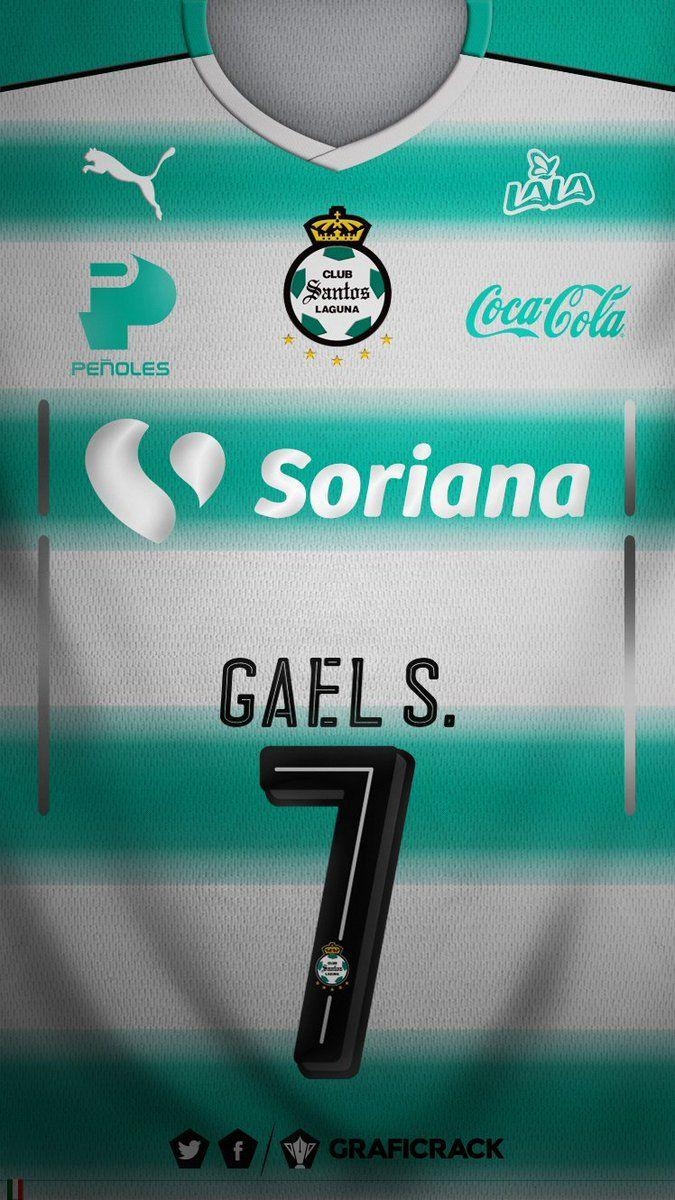 680x1200 GRAFICRACK Sandoval. Santos Laguna Jersey Local, Phone