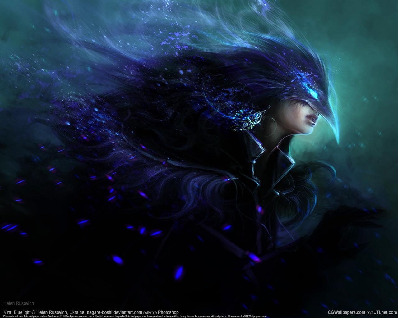 1280x1030 Wallpaper Kira: Bluelight Fantasy Supernatural beings, Desktop