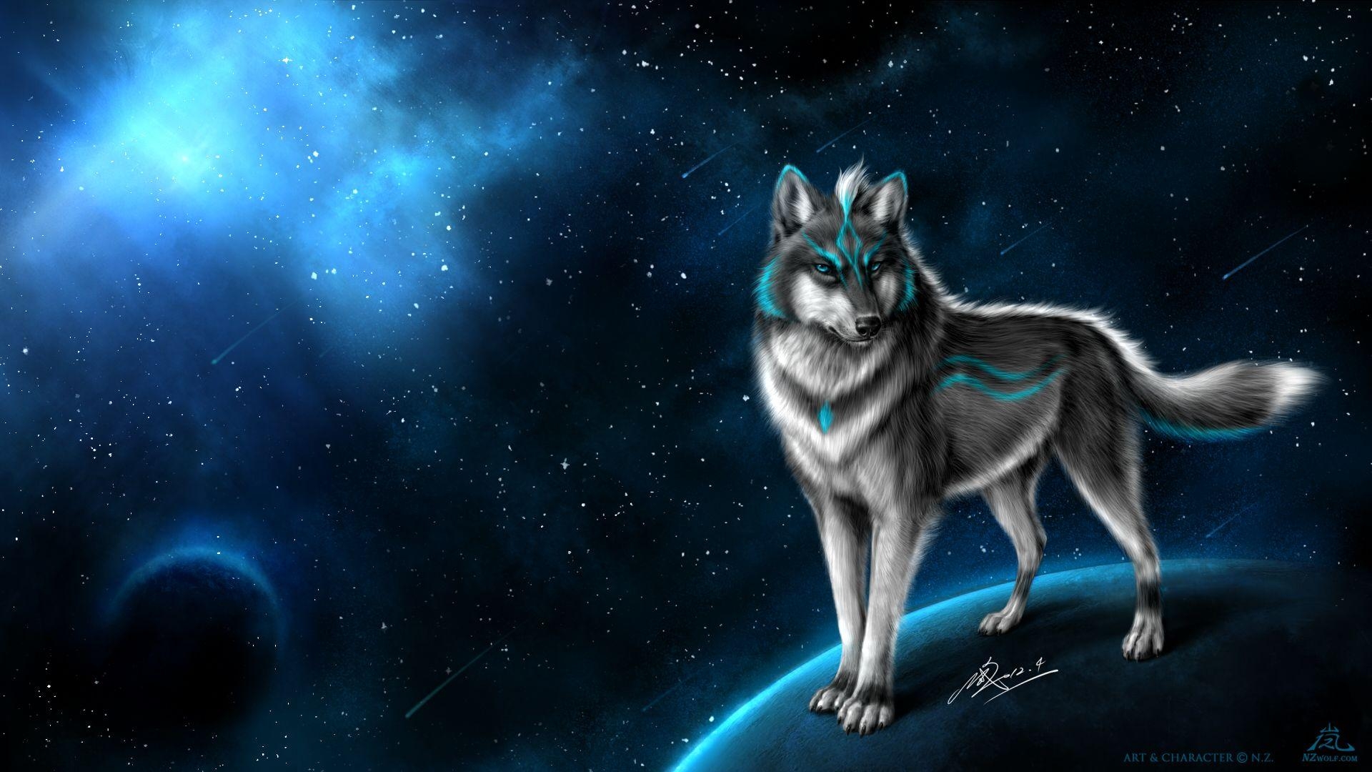 1920x1080 Wolf Moon Wallpaper, Desktop