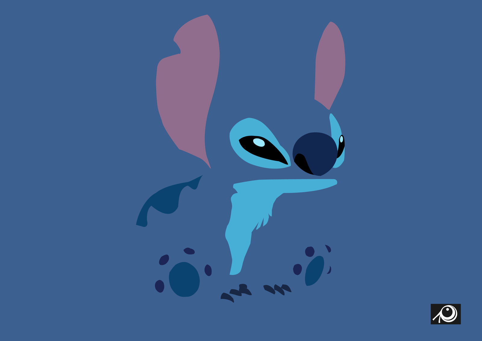 1600x1140 Stitch minimaliste. Cute stitch, Cute wallpaper, Wallpaper, Desktop