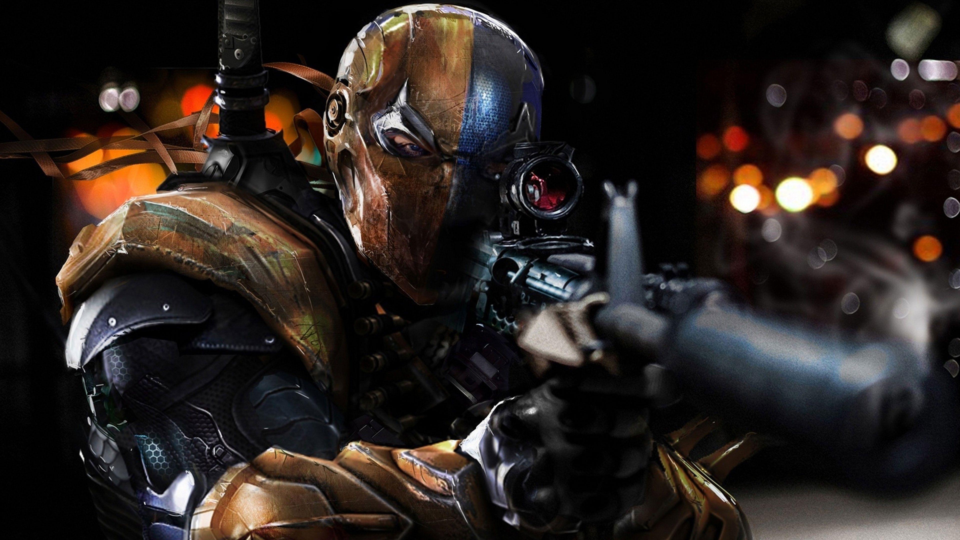 3840x2160 Free Deathstroke Wallpaper Picture, Desktop