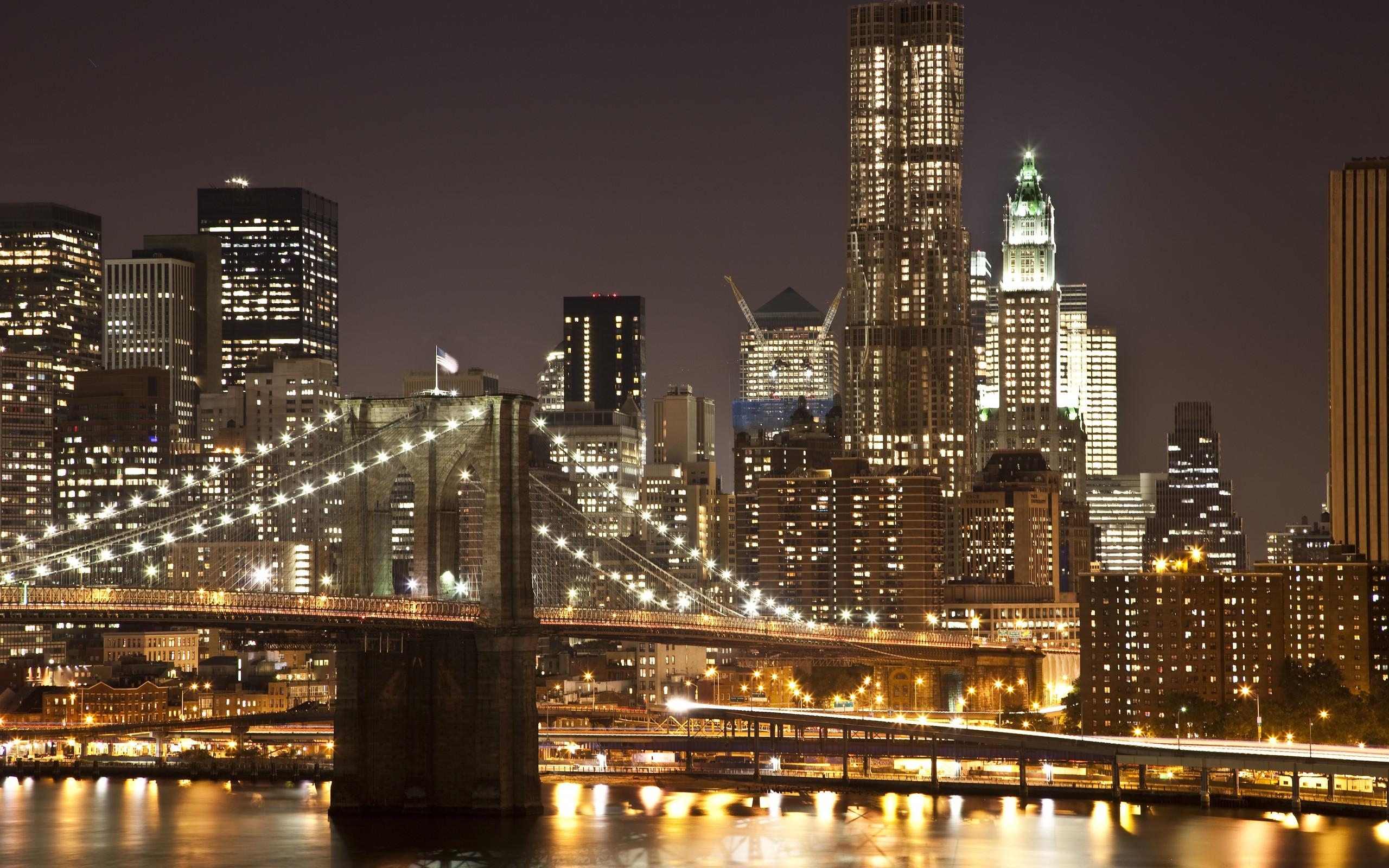 2560x1600 Brooklyn Bridge HD Wallpaper, Desktop