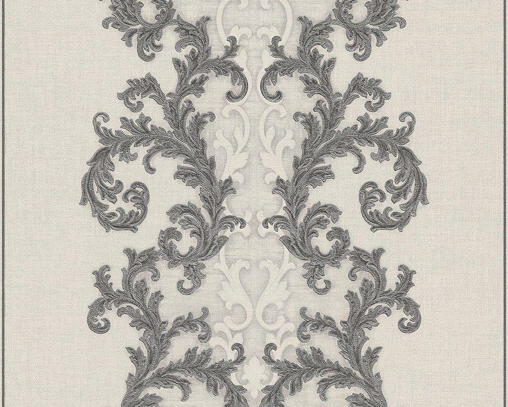 1000x800 Wallpaper Versace Ornament Silver Creamwhite 96232 5, Desktop