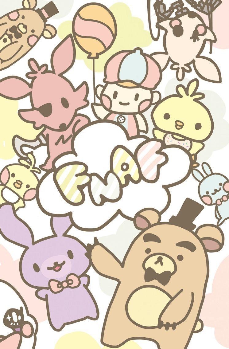 750x1140 Cute Kawaii Wallpaper. Fnaf wallpaper, Phone