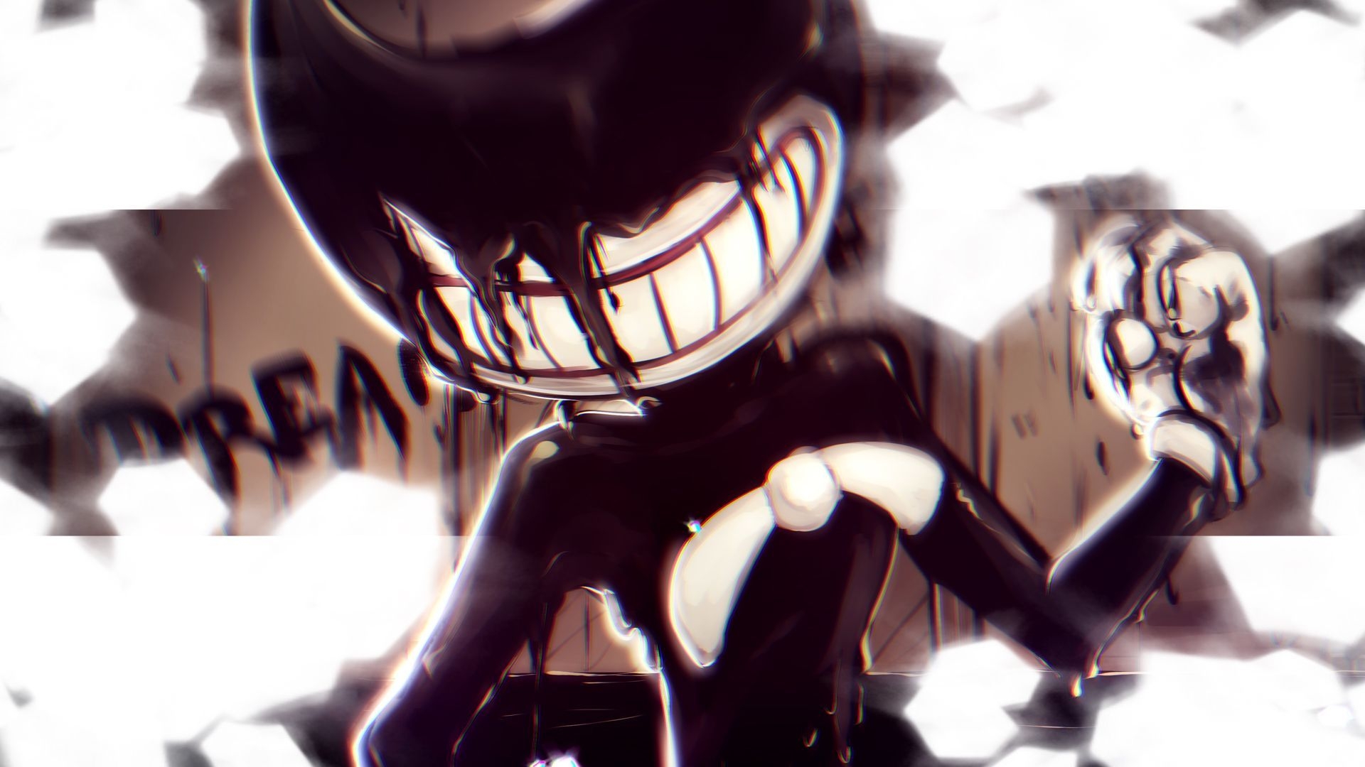 1920x1080 Listen and download Download this Bendy the Ink Demon Wallpaper! by Draw With Rydi for free on ToneDen. Bendy and the ink machine, Ink, Just ink, Desktop