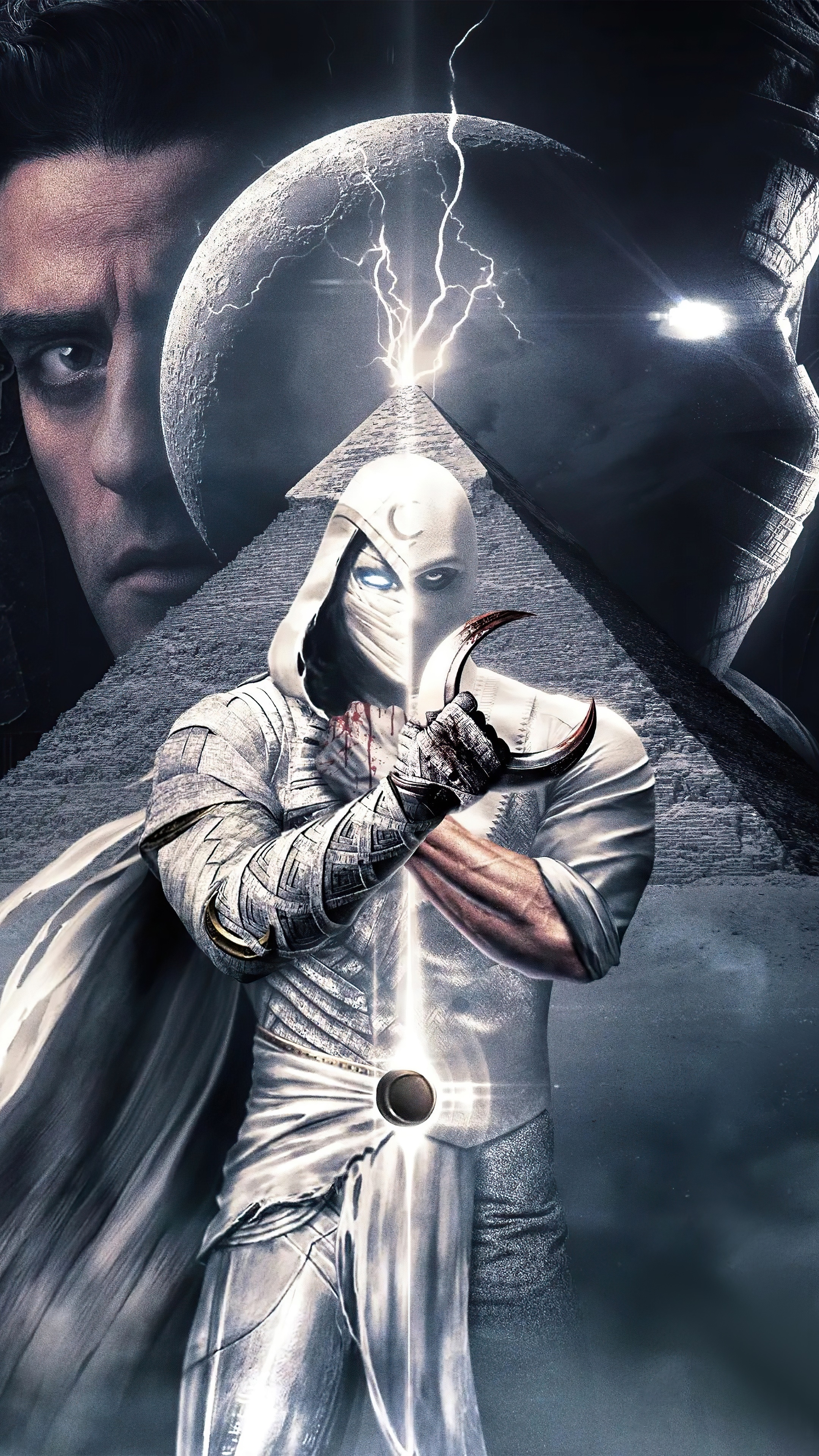 2160x3840 moon knight, superheroes, tv shows, hd, 4k Gallery HD Wallpaper, Phone