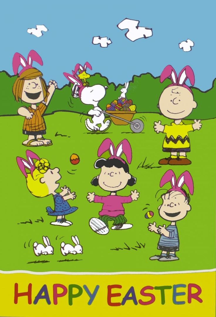 740x1080 Charlie Brown Easter Wallpaper, Phone