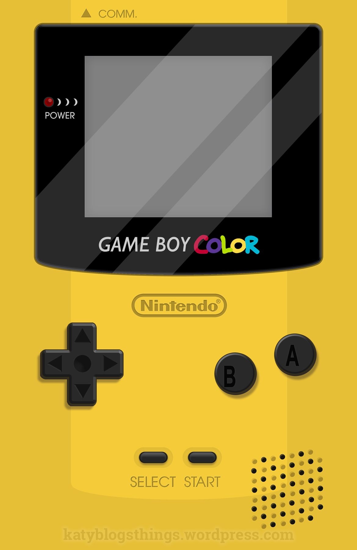 1170x1800 Yellow Gameboy Color by Katy Dickey. Part of the Gameboy Seri. Fondos de pantalla 1080p, Mejores fondos de pantalla para iphone, Descargas de fondos de pantalla, Phone