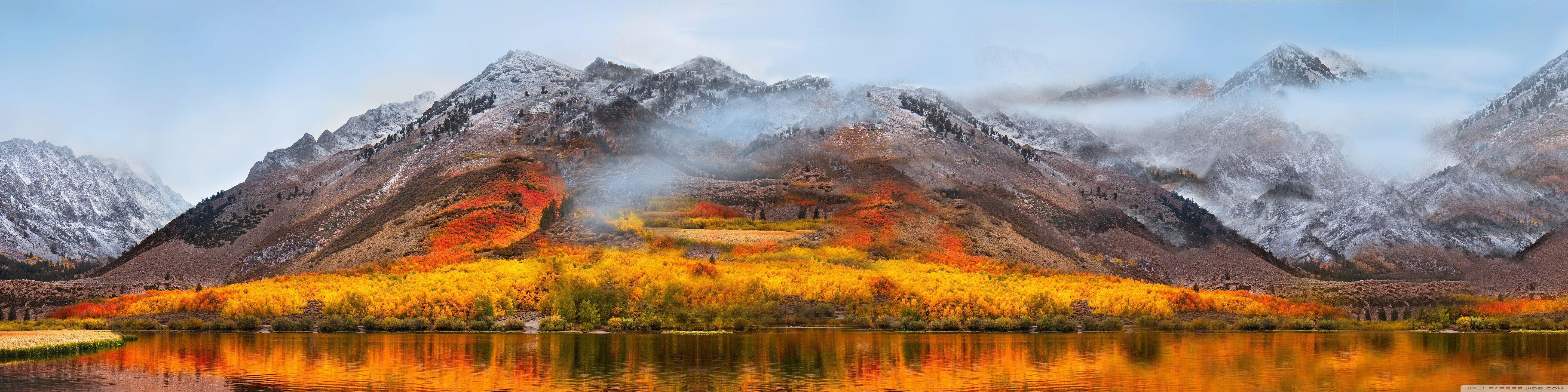 5760x1440 MacOS High Sierra Wallpaper Free MacOS High Sierra Background, Dual Screen