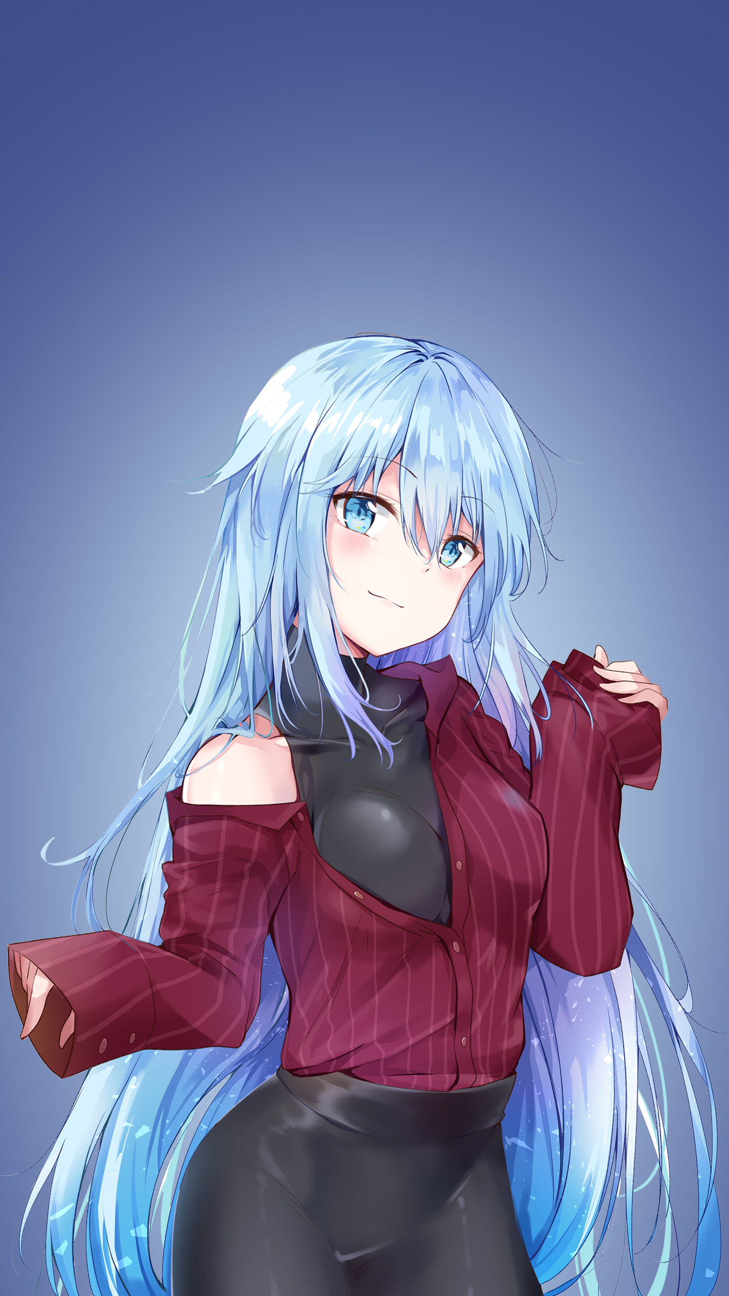 1440x2560 Aqua (KonoSuba), Wallpaper, Phone