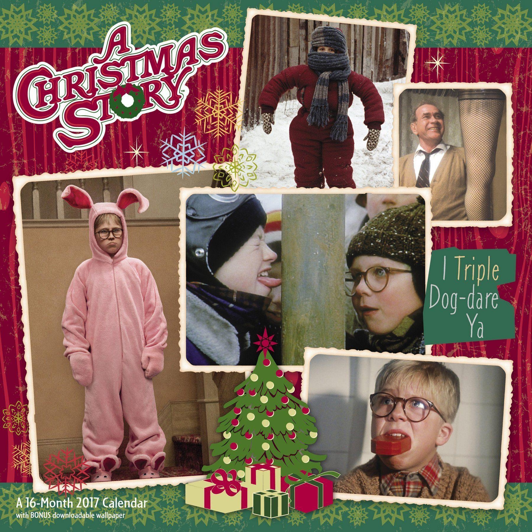 1800x1800 A Christmas Story Wall Calendar (2017): Day Dream: 0038576198371, Phone