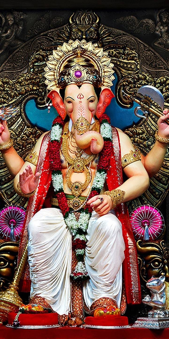 720x1440 Shree Ganpati Bappa Wallpaper, Phone