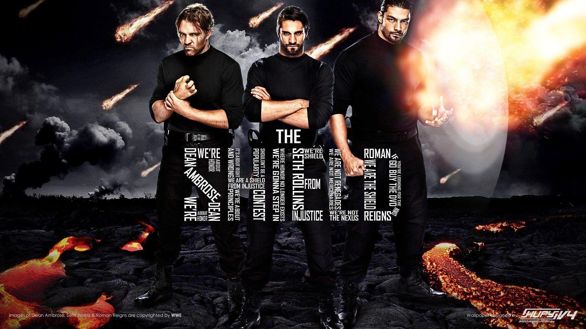 1920x1080 WWE, Wrestling, The Shield, Roman Reigns, Seth Rollins, Dean Ambrose, Desktop