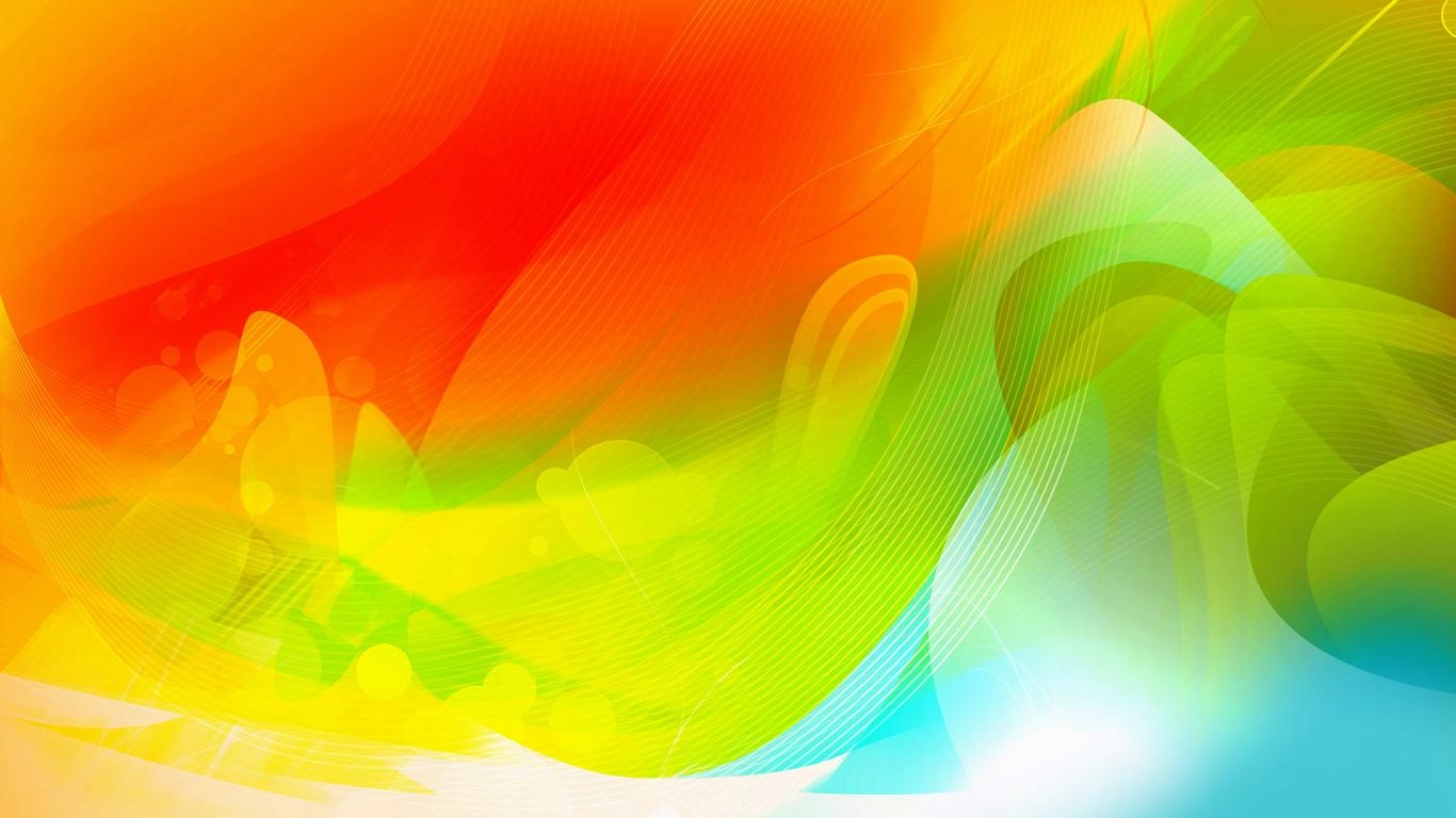 1370x770 Green and Orange Wallpaper Free Green and Orange Background, Desktop