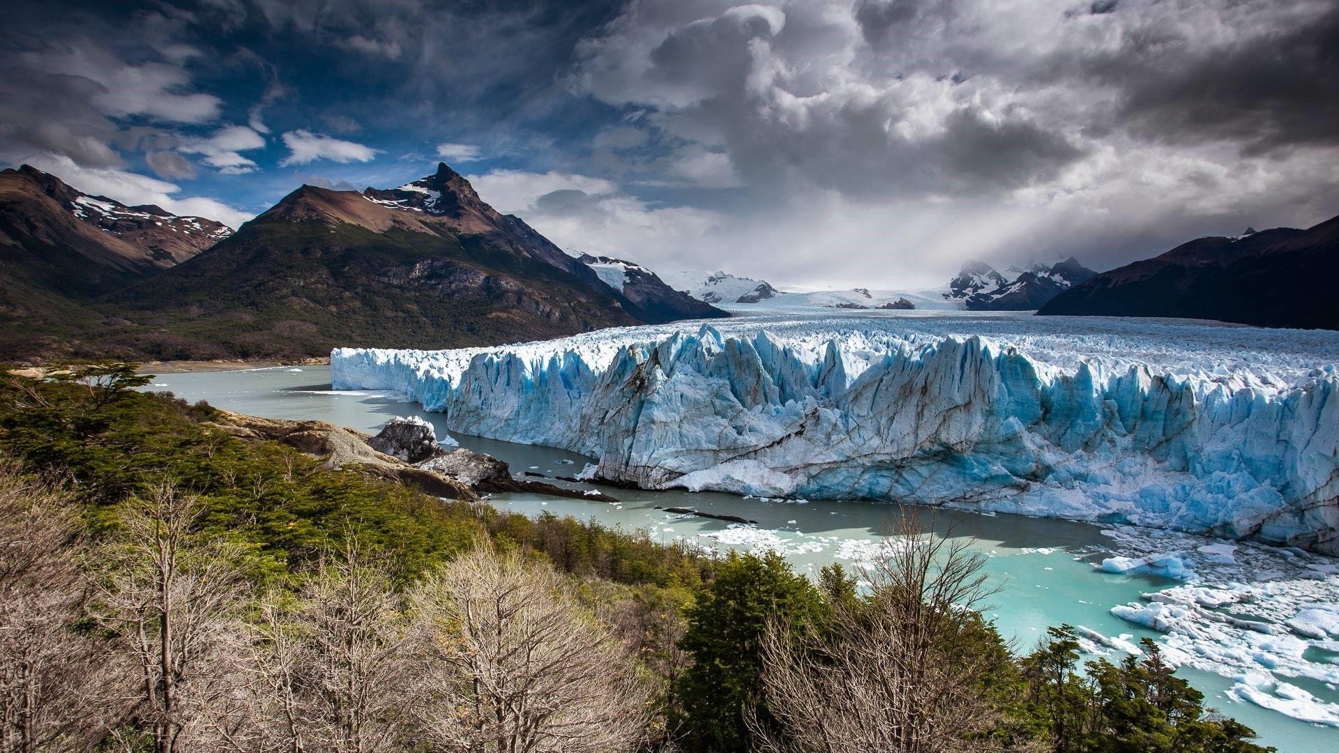 1920x1080 The Perito Moreno Glacier in the Los Glaciares National Park, Desktop