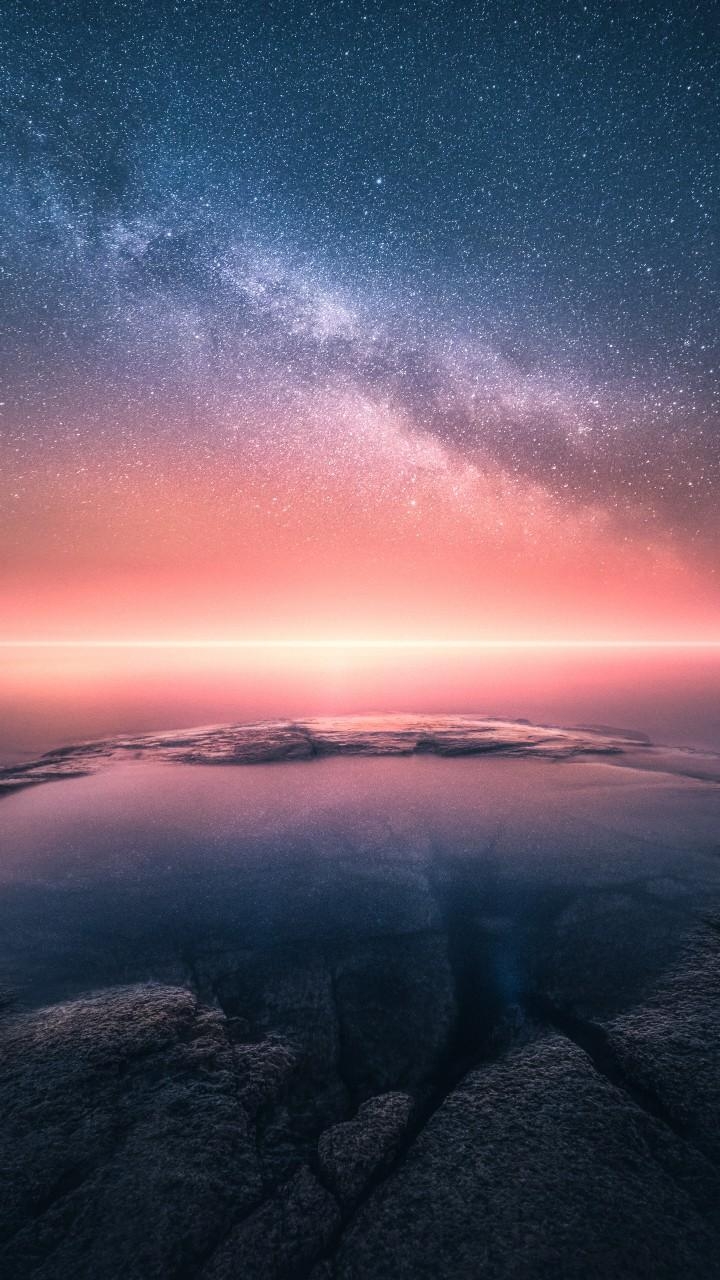 720x1280 Nokia 8 Sirocco Two Worlds Collide Wallpaper, Phone