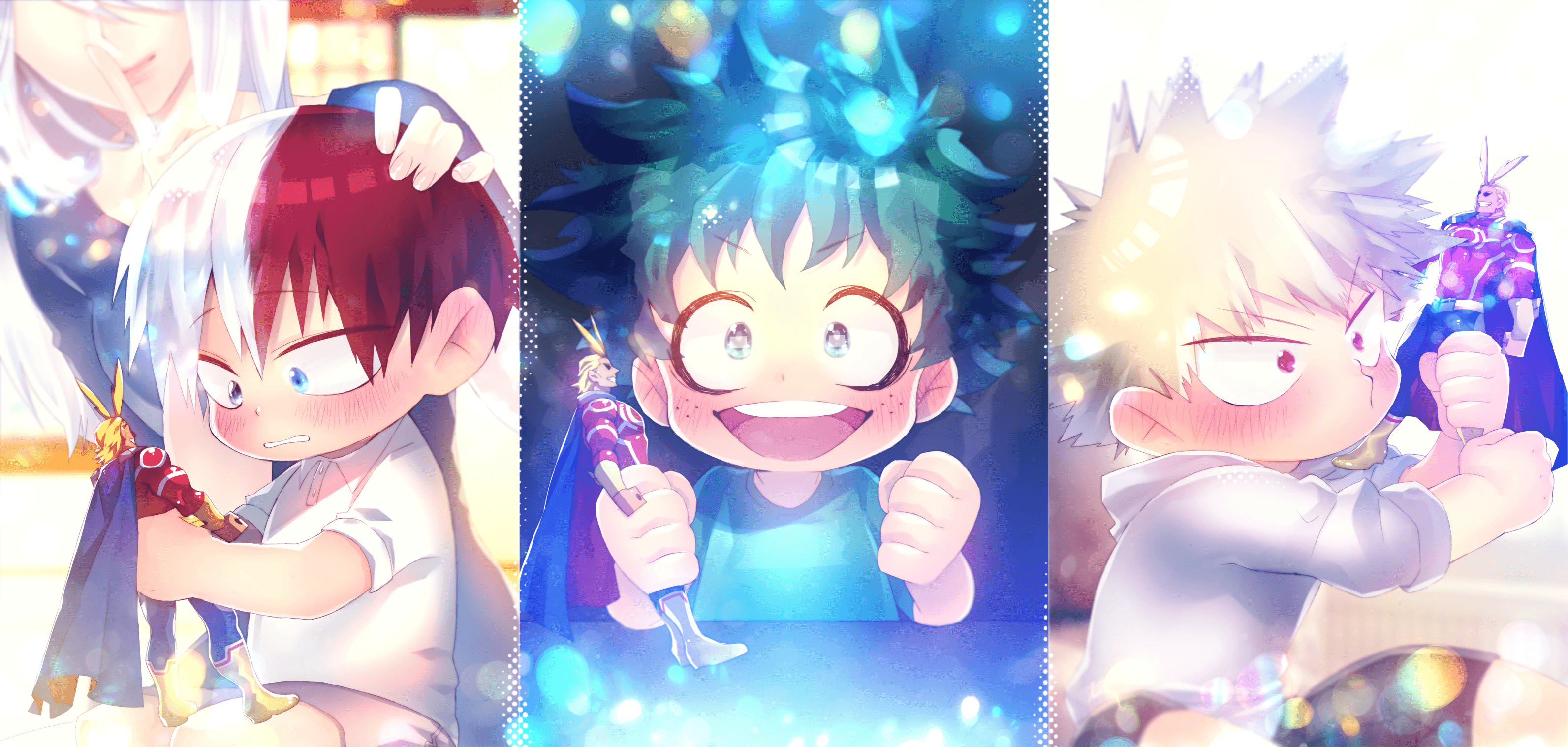 3190x1520 Izuku Midoriya HD Wallpaper and Background Image, Dual Screen