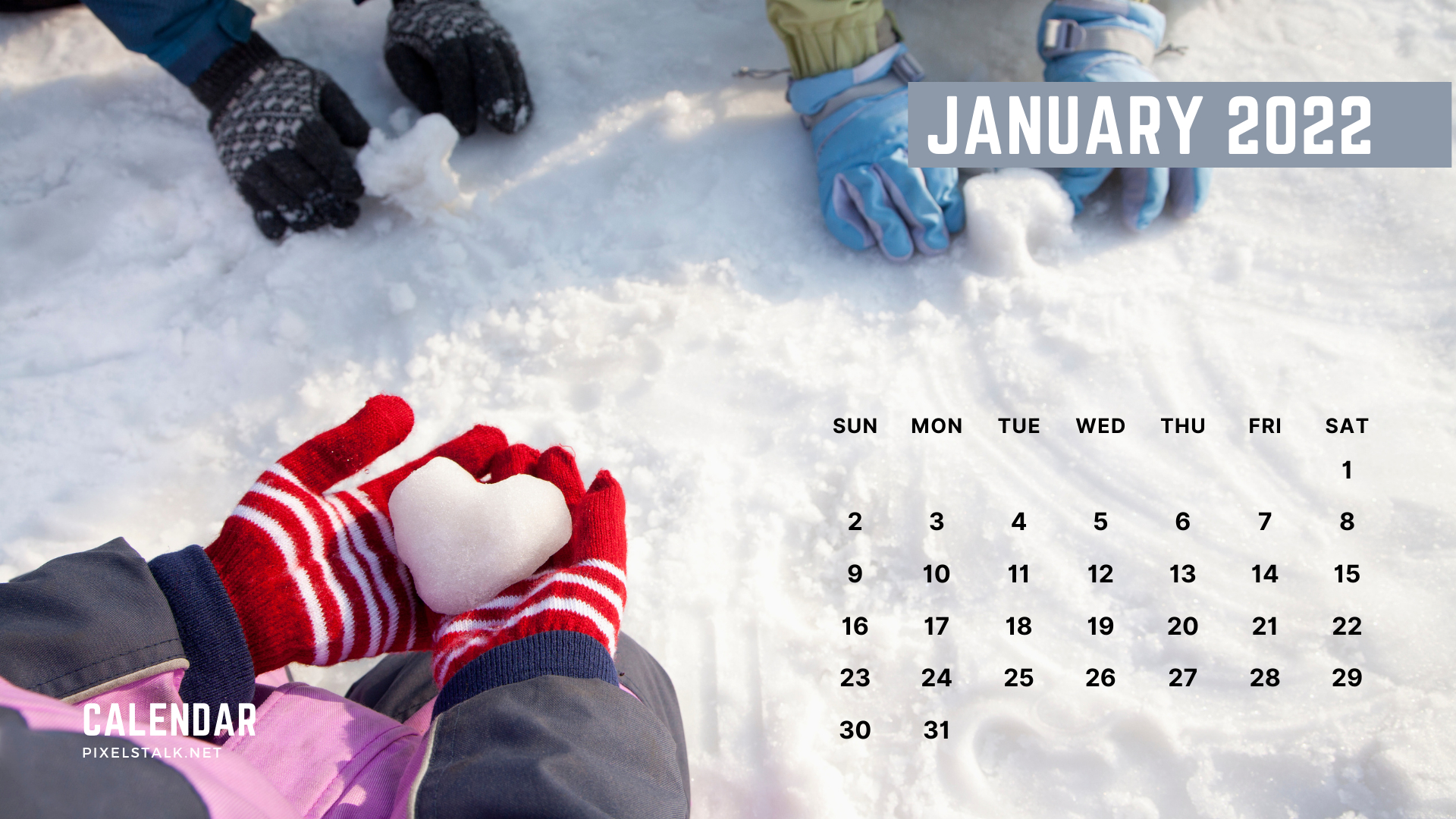 1920x1080 January 2022 Calendar Wallpaper for Desktop, Desktop