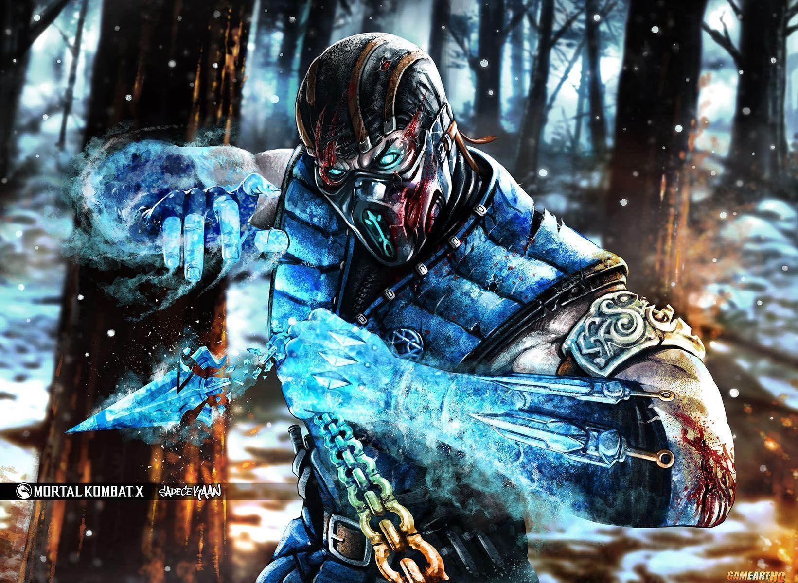 1650x1200 Mortal Kombat X Wallpaper Subzero Fanart SadeceKAAN from Turkey, Desktop