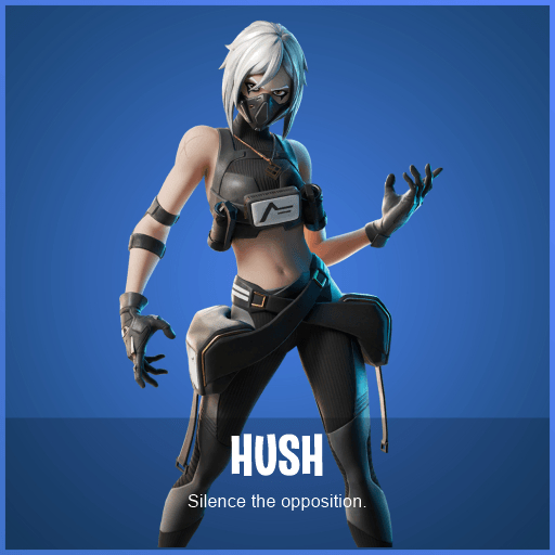 520x520 Hush Fortnite wallpaper, Phone