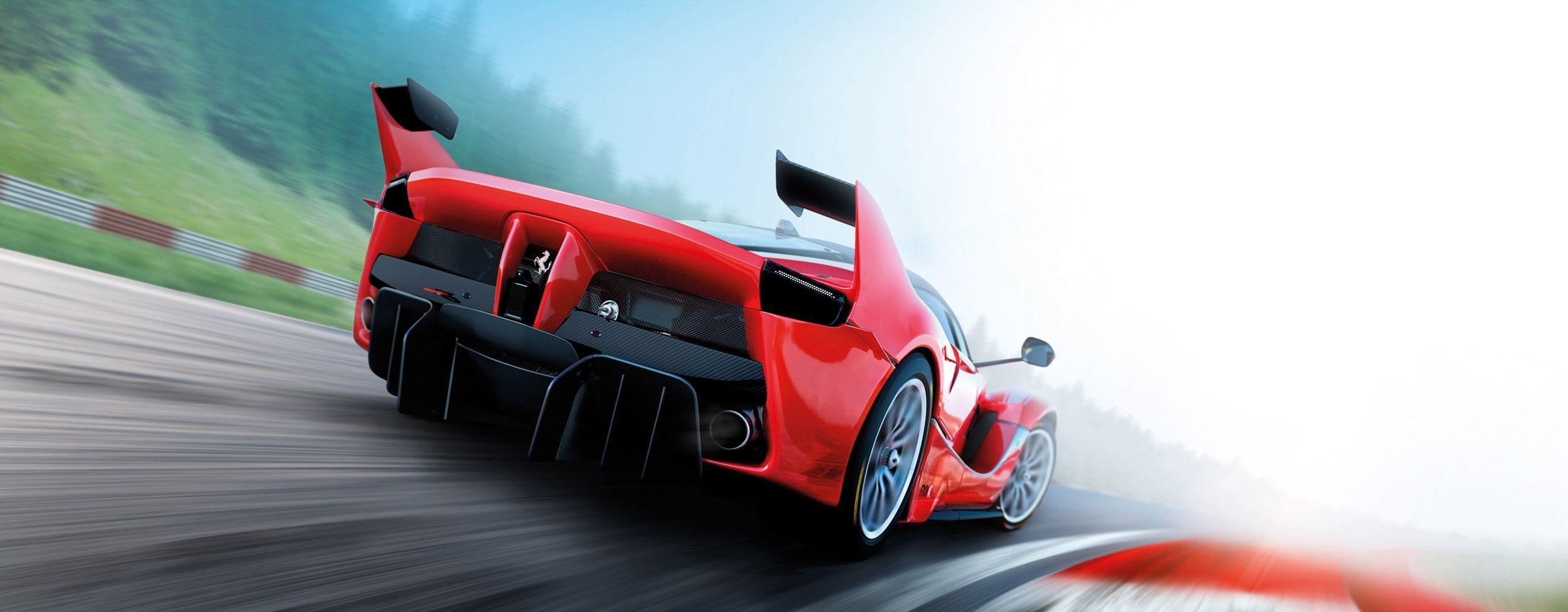 2560x1000 Ferrari FXX K HD Wallpaper And Background Image, Dual Screen