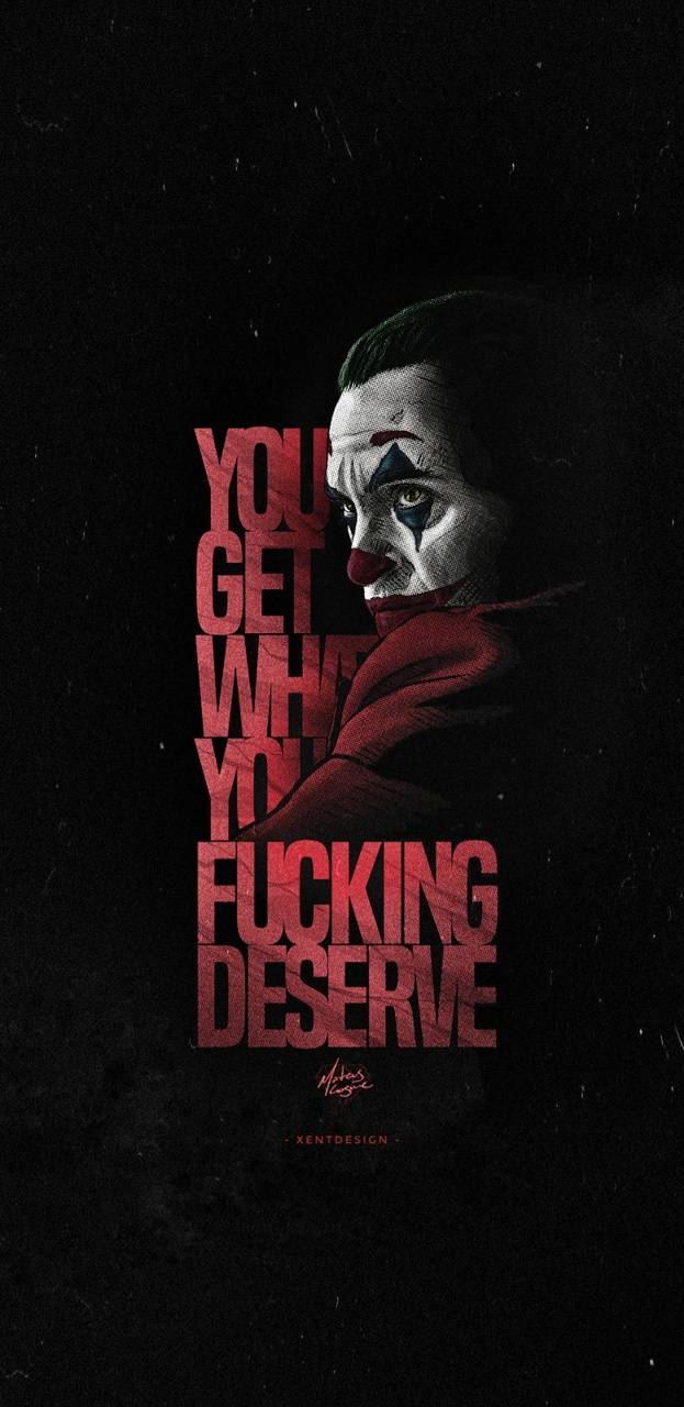 630x1280 JOKER QUOTE wallpaper, Phone