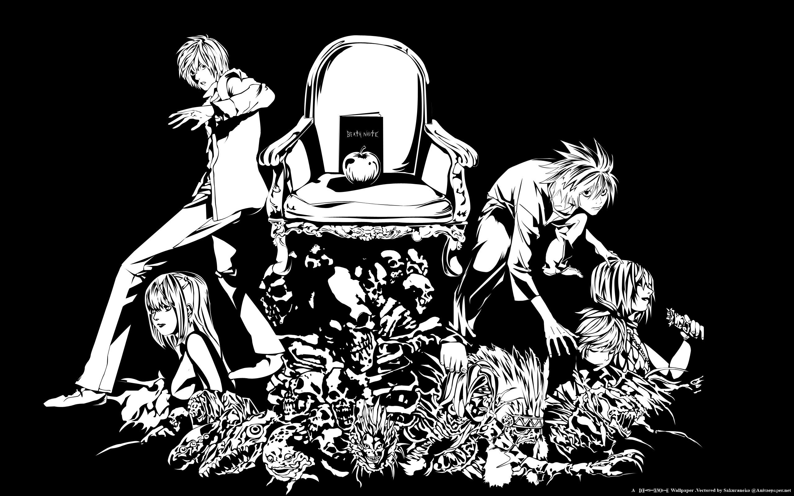 2560x1600 Death Note Desktop Wallpaper, Desktop