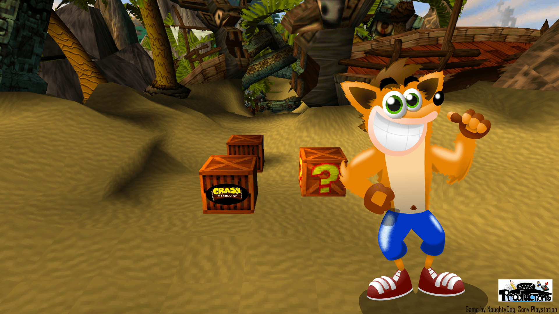 1920x1080 Crash Bandicoot Background Free Download. HD Wallpaper, Desktop