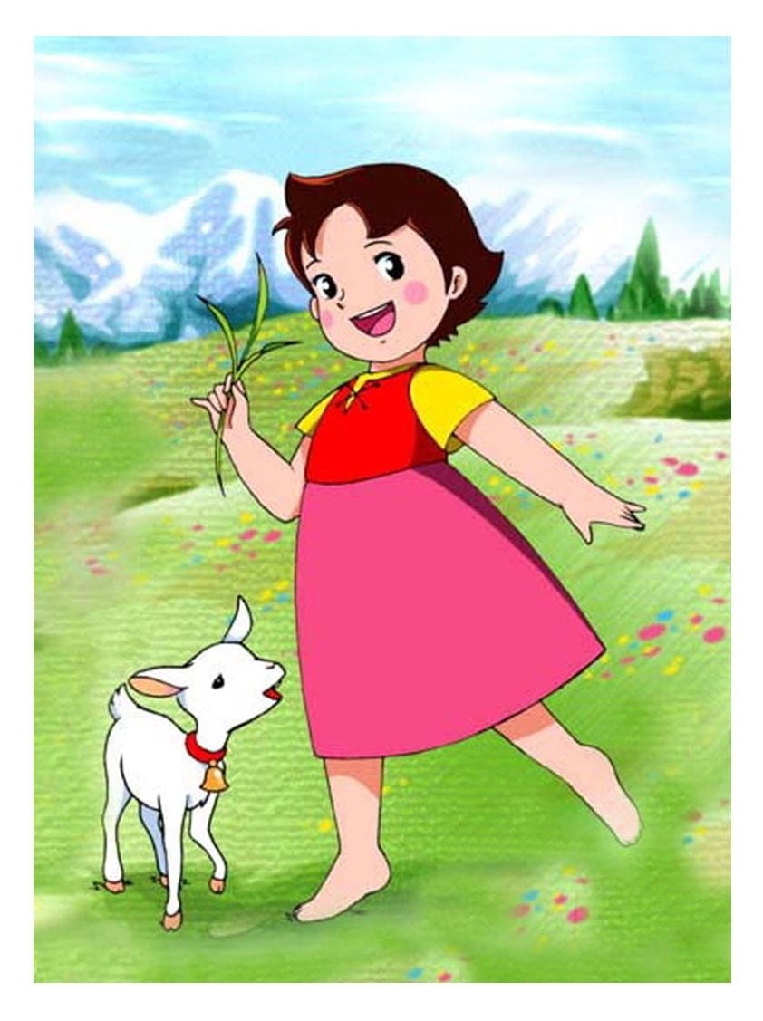 850x1130 Wallpaper Heidi Cartoon Image HD, Phone