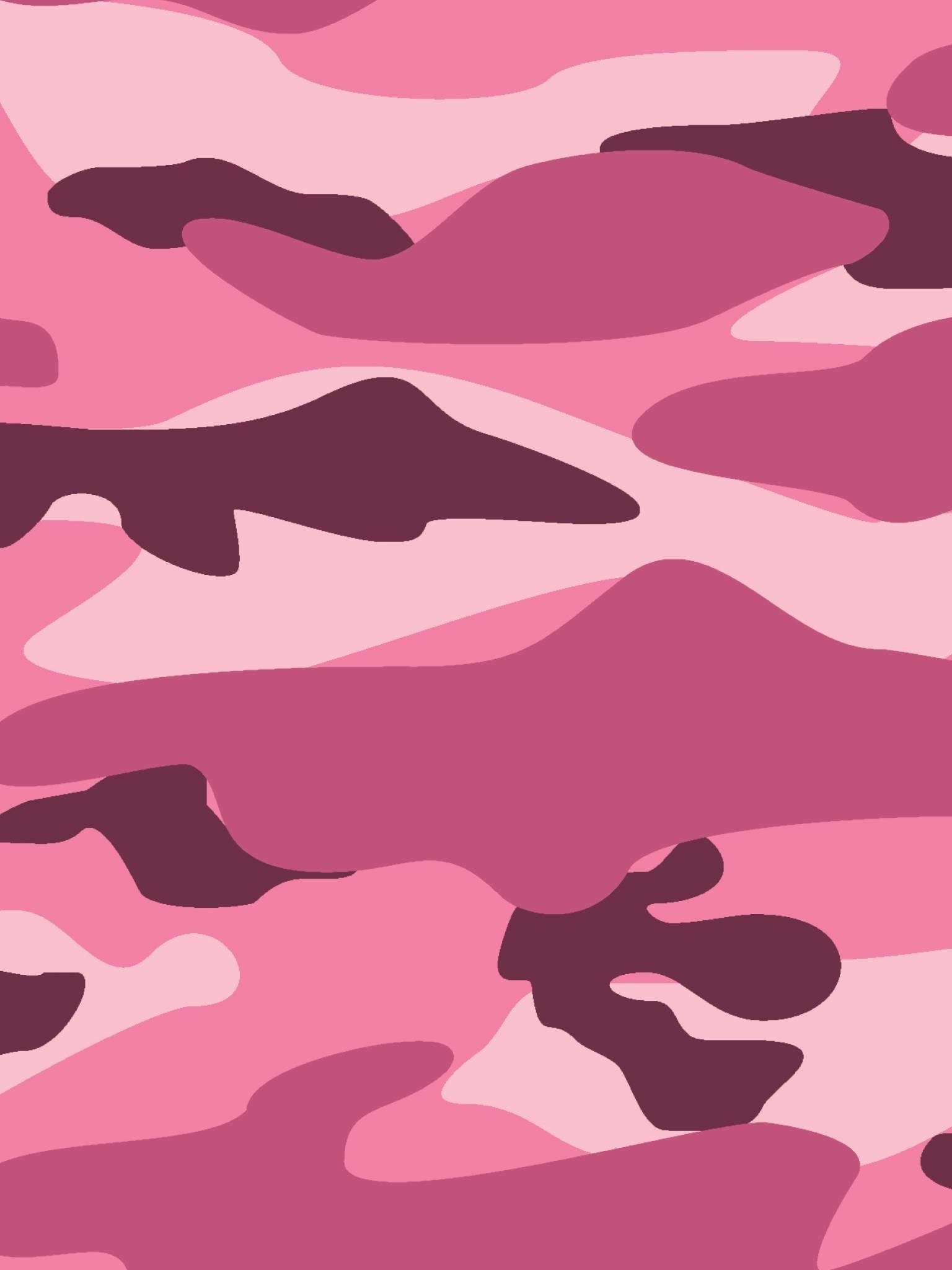 1540x2050 Pink Camo Wallpaper, Phone