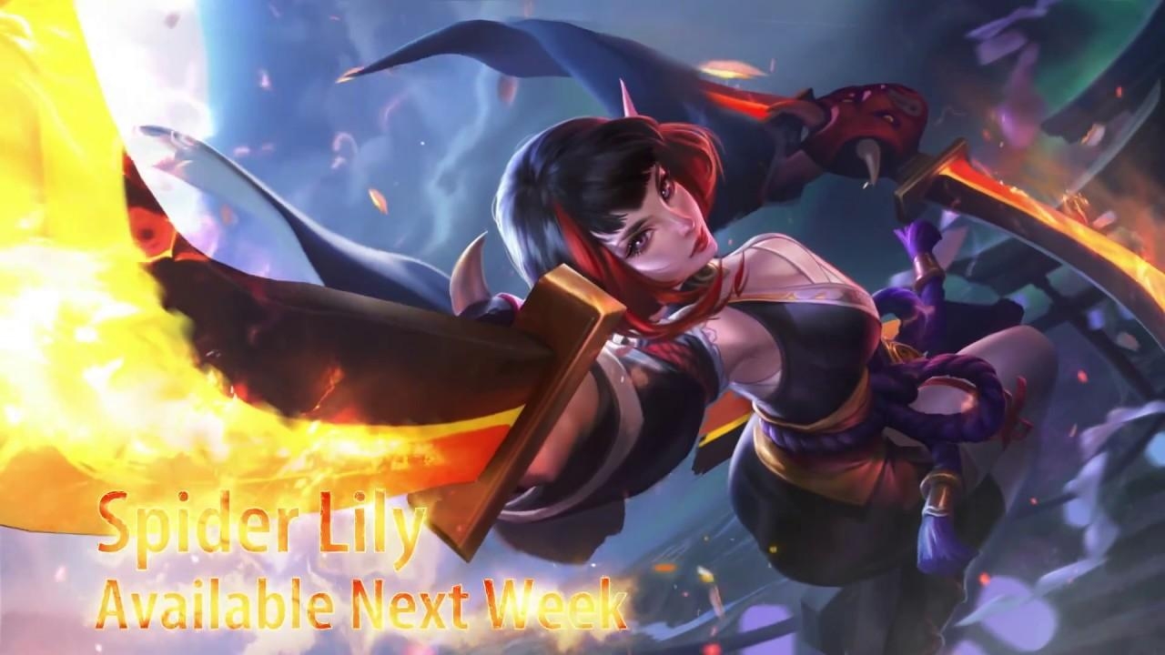 1280x720 Mobile Legends: Bang Bang! Karrina New Skin Spider Lily, Desktop