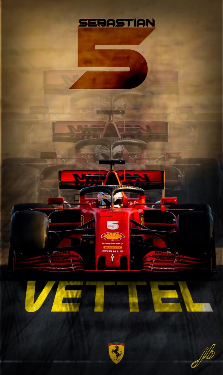 720x1200 Sebastian Vettel Wallpaper. Formula 1 car, Ferrari, Ferrari scuderia, Phone