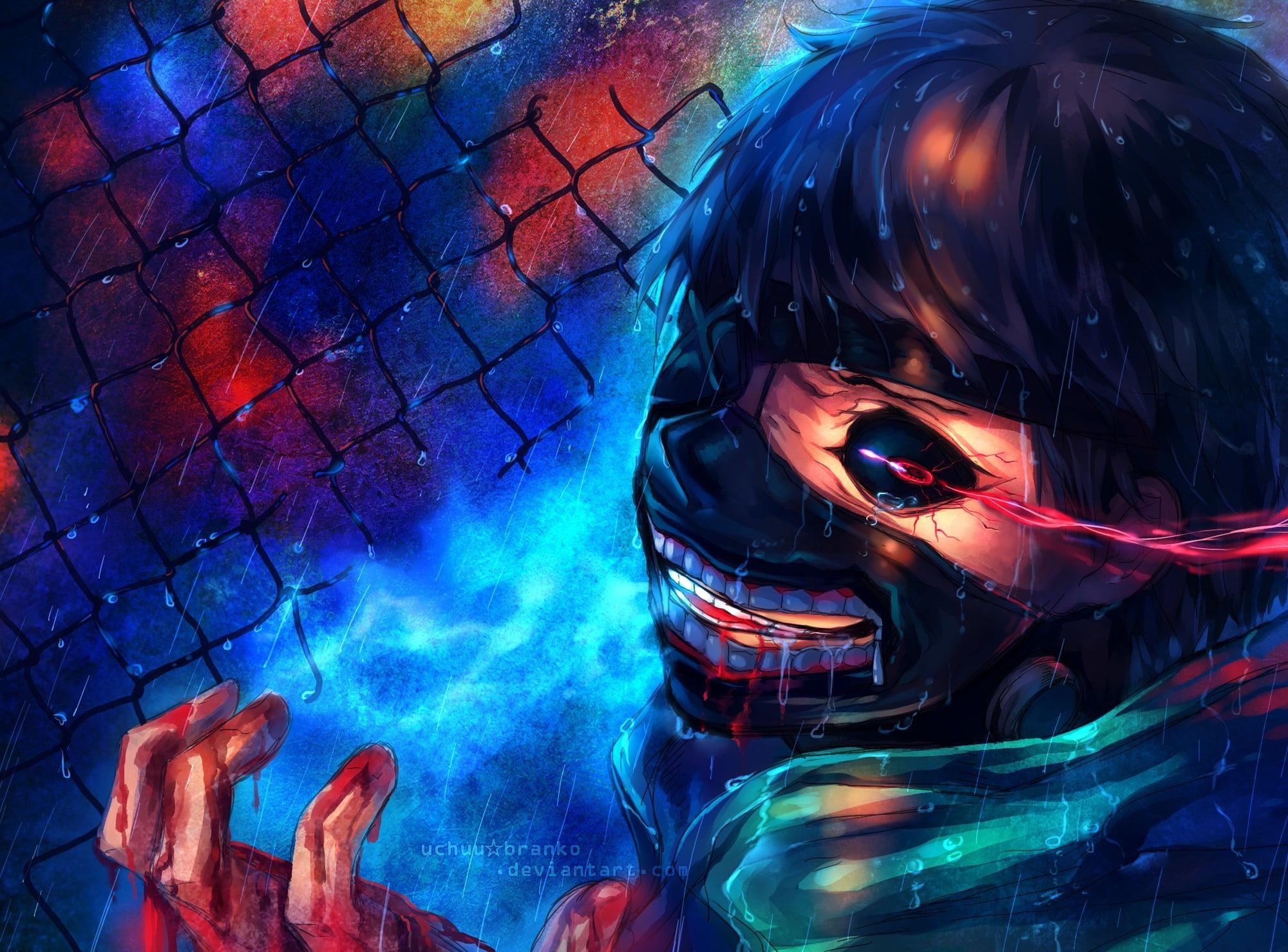 2000x1480 Villain photo, Tokyo Ghoul, mask, anime HD wallpaper, Desktop