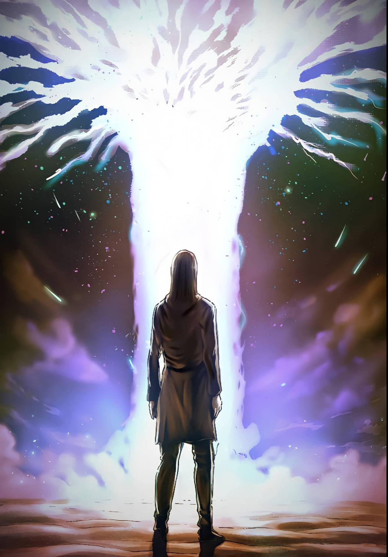 1340x1920 Eren Yeager In The Path Wallpaper, Phone