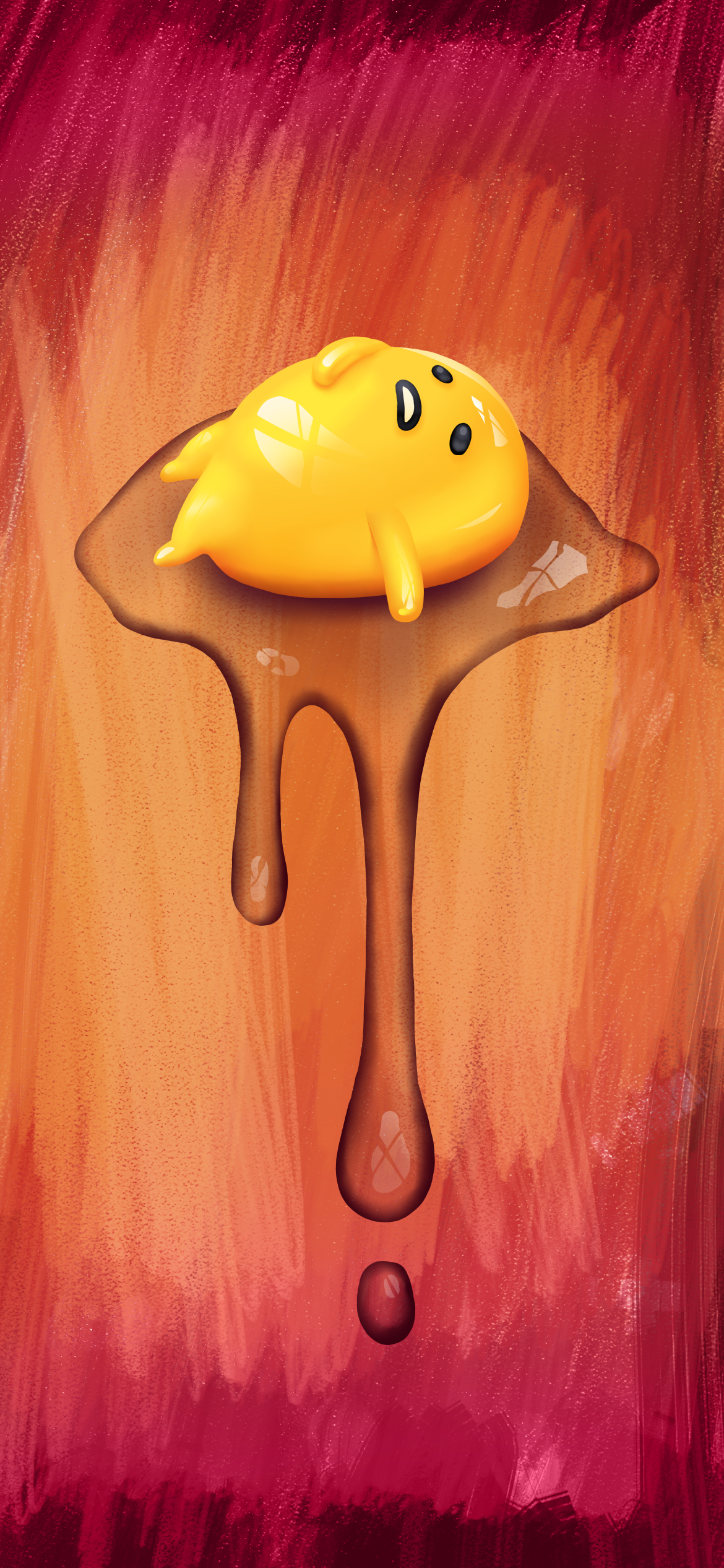 1170x2540 Gudetama by Atanon on Newgrounds, Phone