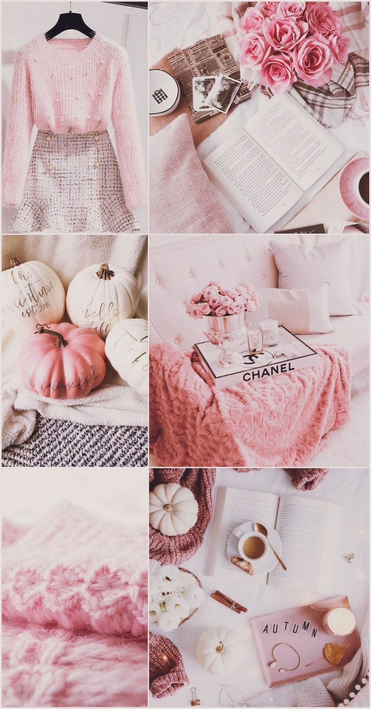 740x1410 Pink autumn wallpaper. Pink wallpaper background, Pastel pink aesthetic, Pink wallpaper, Phone