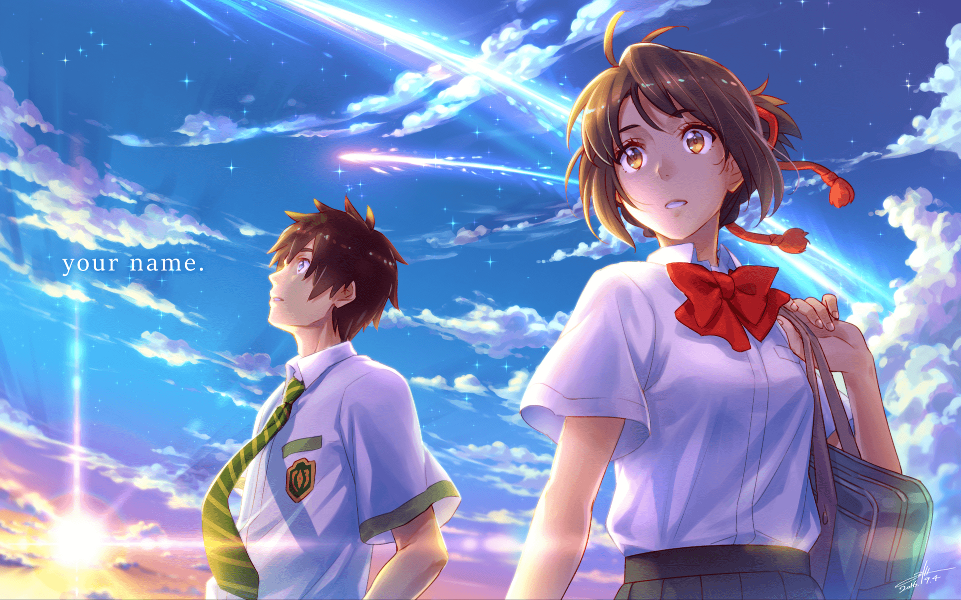 1920x1200 Your Name Anime 2016 Wallpaper Free Your Name Anime 2016, Desktop