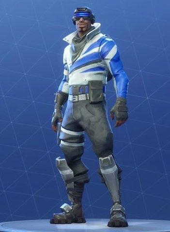 360x480 Blue Striker Fortnite wallpaper, Phone