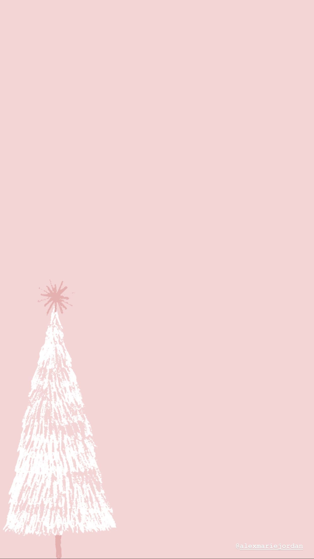 1250x2210 Pink Christmas Tree Wallpaper. Cute christmas wallpaper, Christmas phone wallpaper, Wallpaper iphone christmas, Phone