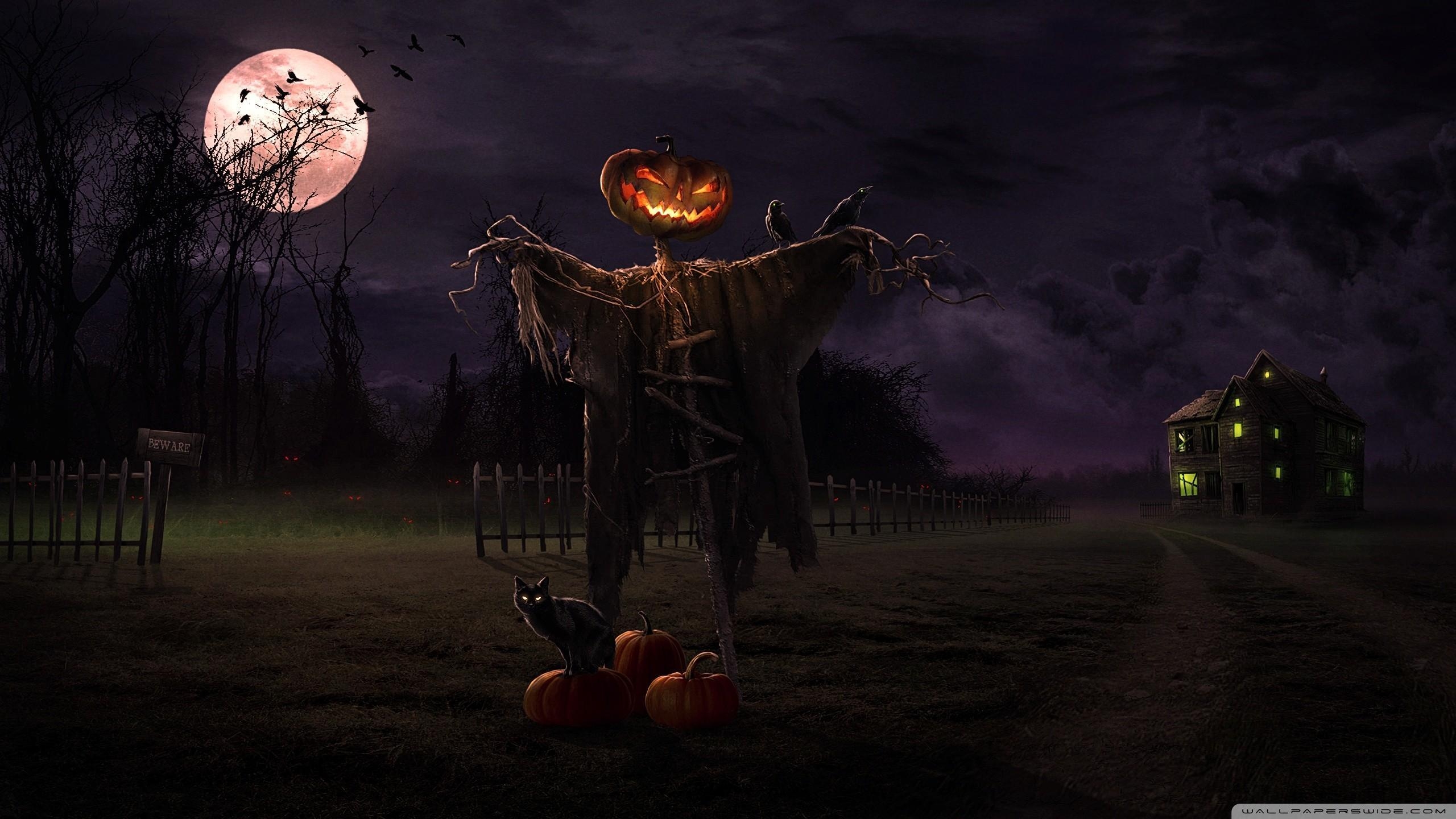 2560x1440 Stunning Halloween Live Wallpaper For Pc image For Free, Desktop